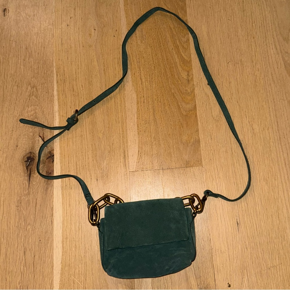 Free People Charlie Chain Crossbody - Green